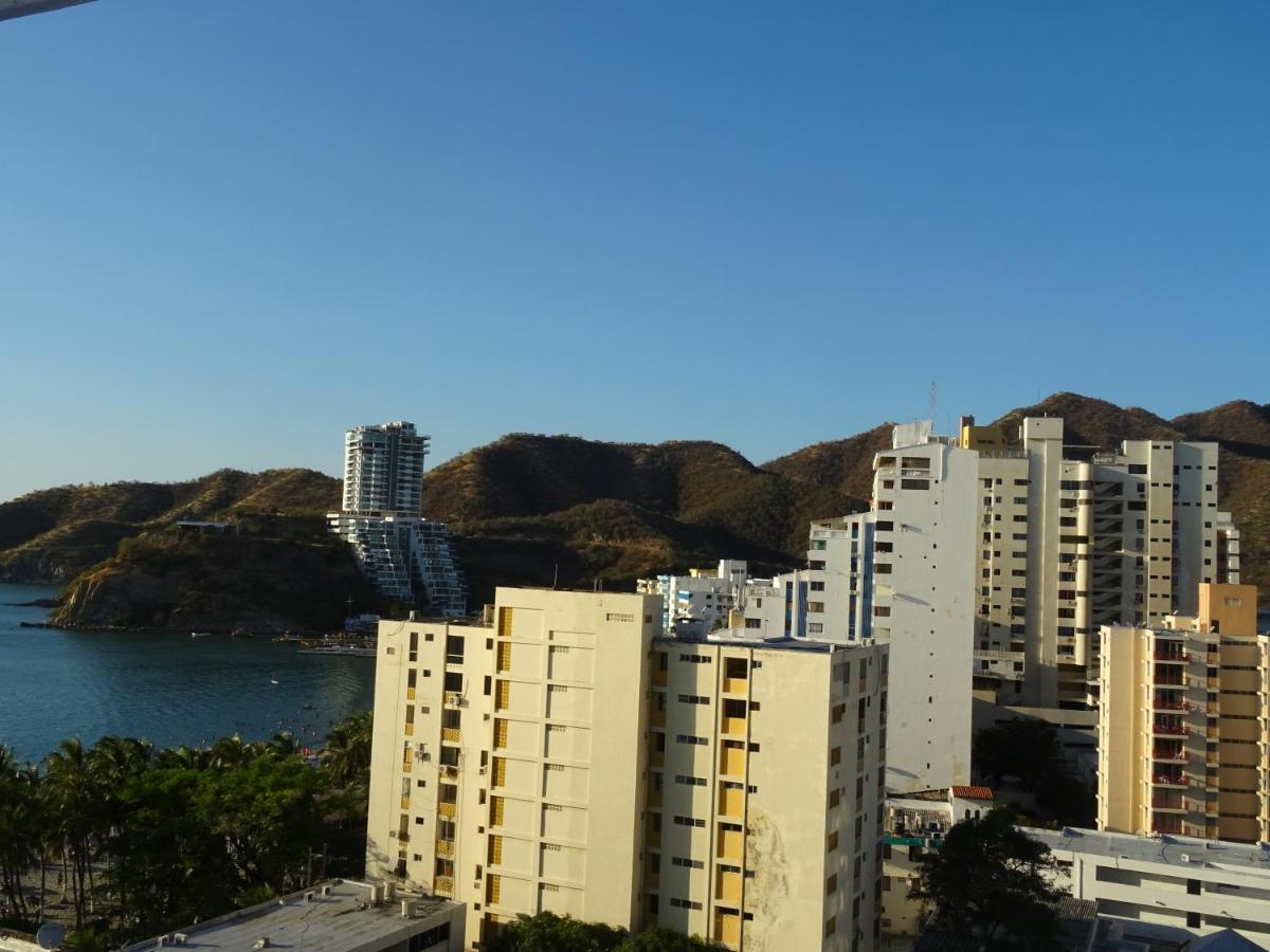 Condominio Al Frente De La Playa El Rodadero! Amplio Y Hermoso Apartamento سانتا مارتا المظهر الخارجي الصورة